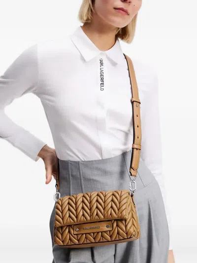 Karl Lagerfeld Quilted Cross Body Bag