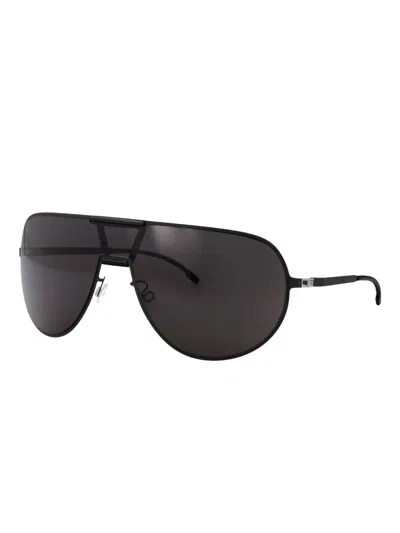 Mykita X Rimowa Shield-frame Sunglasses In Black
