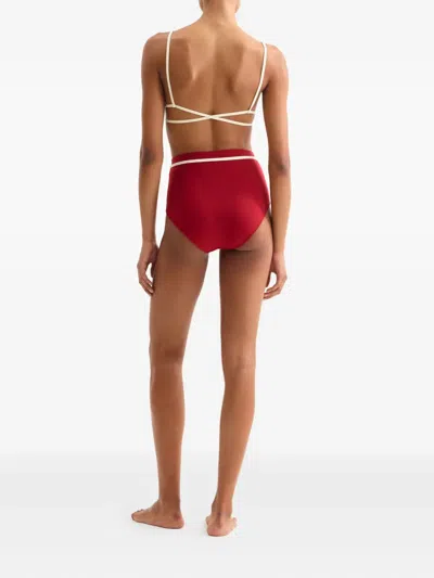 Eres Karen Bikini Top In Red