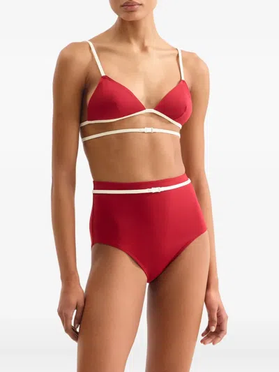 Eres Karen Bikini Top In Red