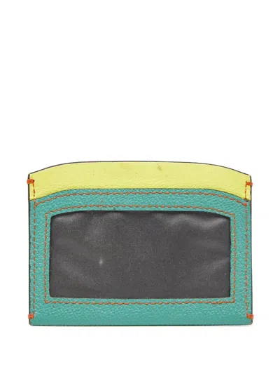 Pre-owned Burberry Check-pattern Card Holder