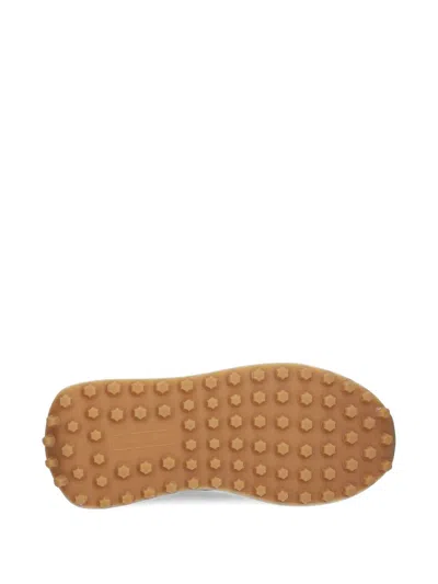 Kennel & Schmenger Suede Mesh Sneakers In Gold