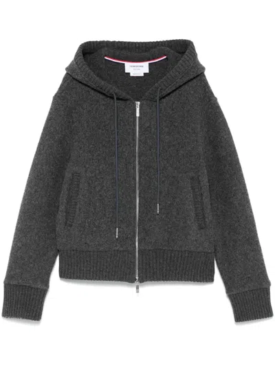 Thom Browne Zip-up Wool Hoodie