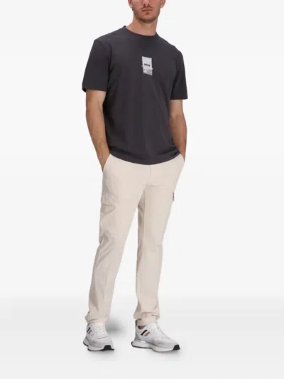 Hugo Boss Boss T-shirts In Brown