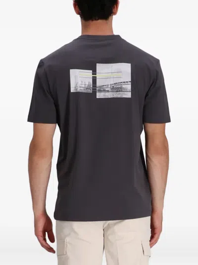 Hugo Boss Boss T-shirts In Brown
