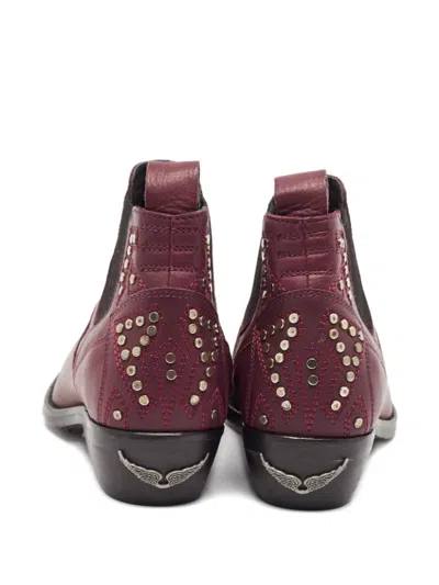 Pre-owned Zadig & Voltaire  Studded Ankle Boots