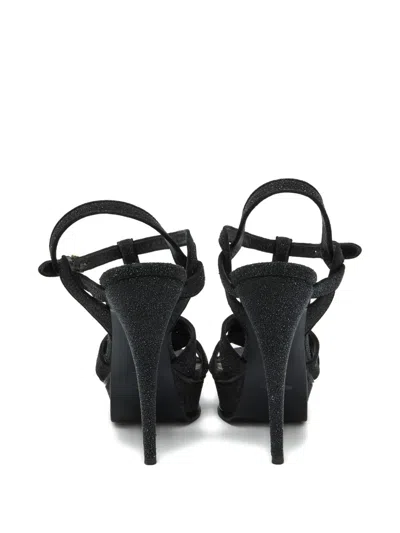 Pre-owned Saint Laurent 140mm Tribute Sandals