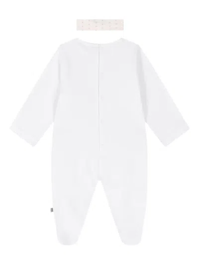 Aigner Cotton Babygrow Set (two Pieces) In Yellow