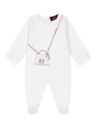 Aigner Cotton Babygrow Set (two Pieces) In Yellow