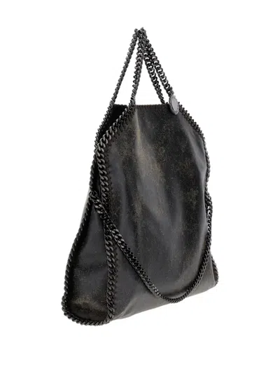 Stella Mccartney Aged Alter Suede 3-chain Cross-body Bag
