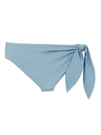 Chloé Chloe' Women Nylon Bikini Slip In Blue