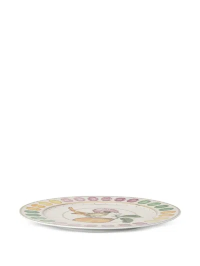 Swarovski X Rosenthal Idyllia Printed Plate (18.1cm) In Multi
