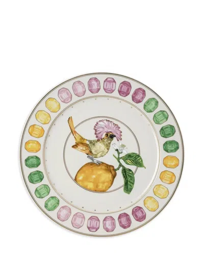 Swarovski X Rosenthal Idyllia Printed Plate (18.1cm) In Multi