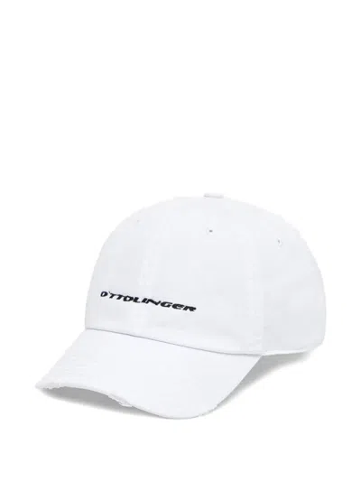 Ottolinger Logo-embroidered Baseball Cap In White