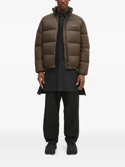 This Is Never That Logo-print Padded Jacket