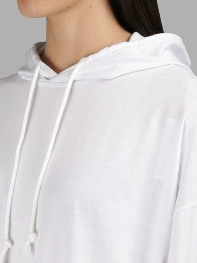 Shop Alyx White Love Hoodie