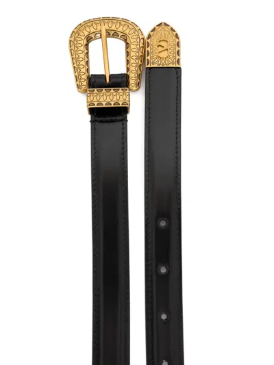Valentino Vlogo Signature Belt In Black