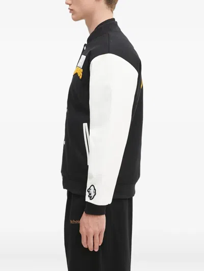 Adidas Originals Juventus Vrct Bomber Jacket In Black