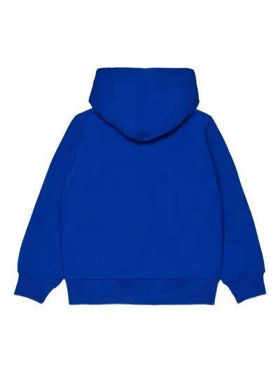 Diesel S-drops Hoodie In Blue