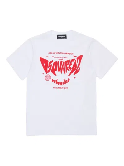 Dsquared2 Logo-print T-shirt In White