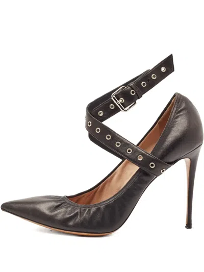 Pre-owned Valentino Garavani 110mm Love Latch Pumps