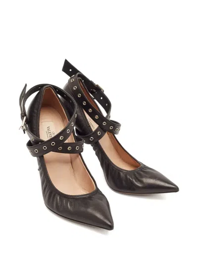 Pre-owned Valentino Garavani 110mm Love Latch Pumps