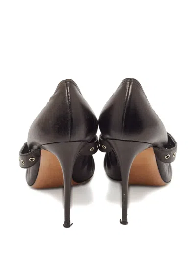 Pre-owned Valentino Garavani 110mm Love Latch Pumps