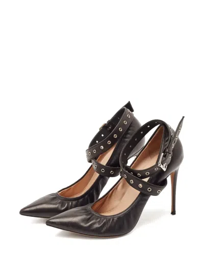 Pre-owned Valentino Garavani 110mm Love Latch Pumps
