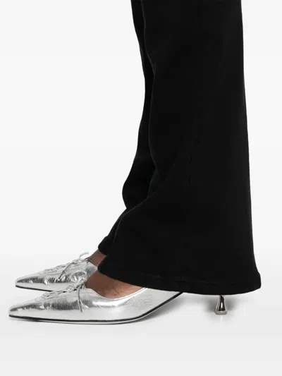 7 For All Mankind Flared Jeans In Black