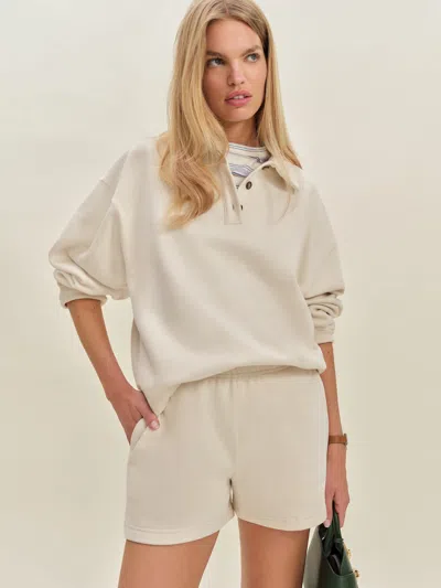Reformation Nico Classic Polo Sweatshirt