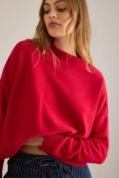 Pilcro Alani Cashmere Mock Neck Jumper