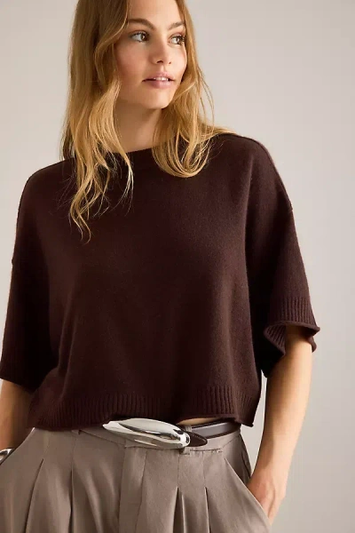 By Anthropologie The Goldie Crew-neck Cashmere Jumper
