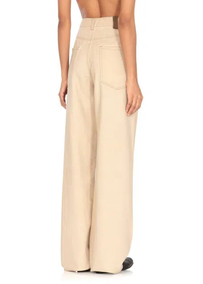 Uma Wang Beige Ball Pants In Neutral