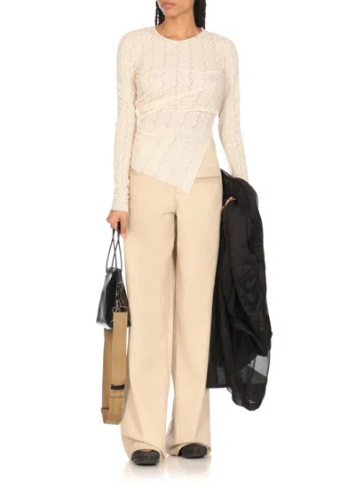 Uma Wang Beige Ball Pants In Neutral