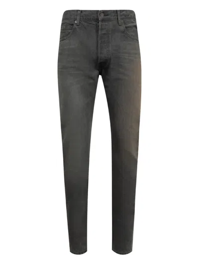 Seekings Straight-leg Jeans In Gray