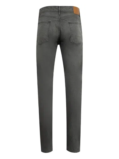 Seekings Straight-leg Jeans In Gray