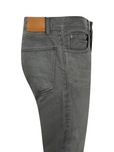 Seekings Straight-leg Jeans In Gray