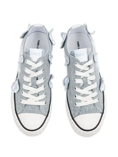 Karl Lagerfeld Kampus Max Sneakers In Gray