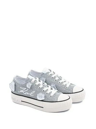 Karl Lagerfeld Kampus Max Sneakers In Gray