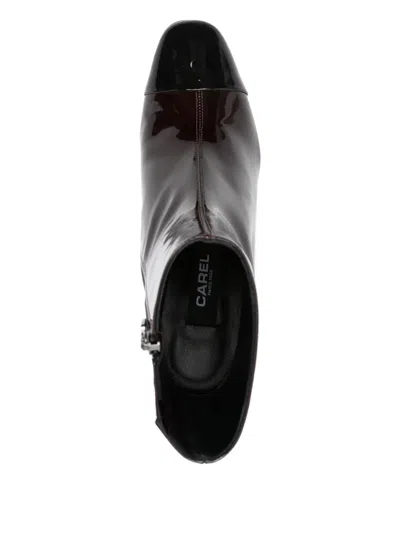 Carel Paris 70mm Esprit Leather Ankle Boots
