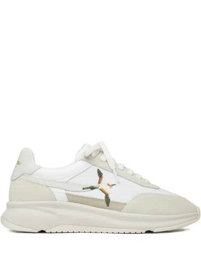 Axel Arigato Genesis Stripe Bee Bird Low-top Sneakers In White