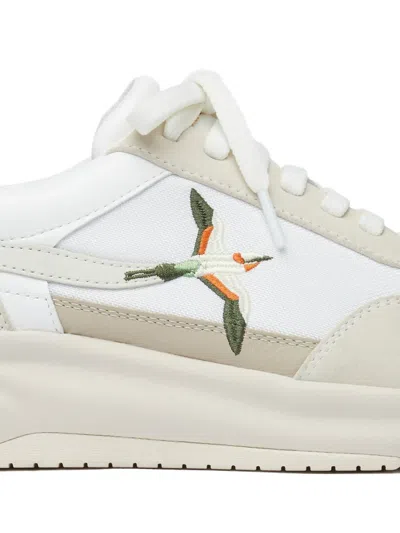 Axel Arigato Genesis Stripe Bee Bird Low-top Sneakers In White