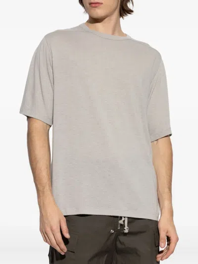 Rick Owens Short-sleeve Crew-neck T-shirt In Neutral