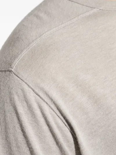 Rick Owens Short-sleeve Crew-neck T-shirt In Neutral