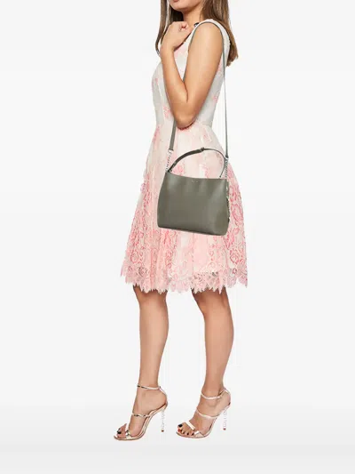 Pre-owned Dkny Vintage Leather Satchel Bag