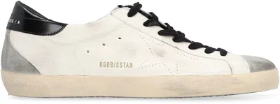 Golden Goose Super-star Low-top Sneakers In White