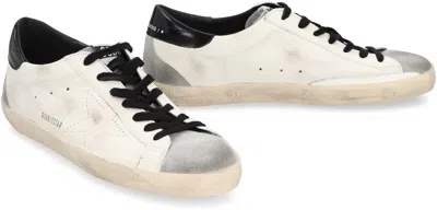 Golden Goose Super-star Low-top Sneakers In White