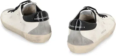 Golden Goose Super-star Low-top Sneakers In White
