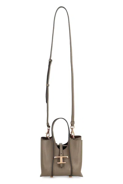 Tod's T Timeless Micro Leather Tote