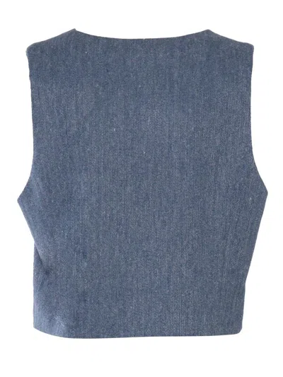 Circolo 1901 Vest In Blue